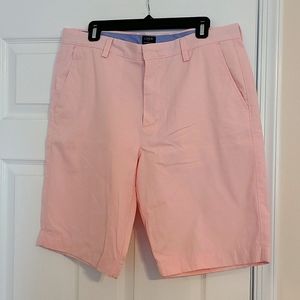 J. Crew Pink Rivington Shorts 34 waist 11 inch length